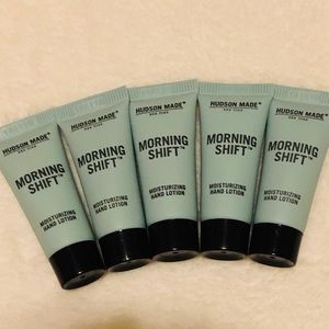 Hudson Made New York hand lotion  SET OF 5 NEW